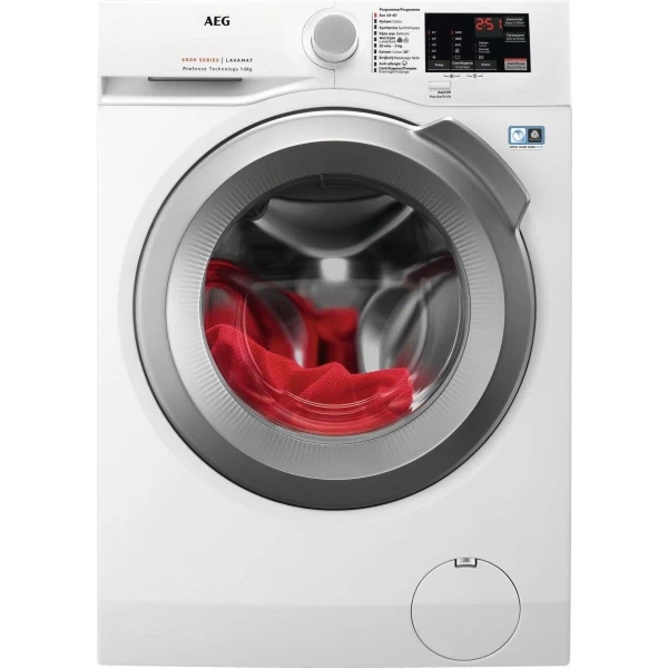 AEG L6FBI86BPS wasmachine Voorbelading 8 kg 1400 RPM B Wit