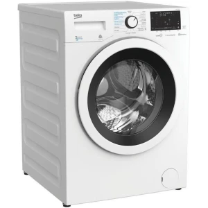 BEKO HWD7527WW was-droogcombinatie - Wassen 7 kg / drogen 5 kg - Aquawave-trommel - Klasse B - 1200 tpm - Wit
