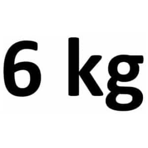 Vulgewicht 6 kg