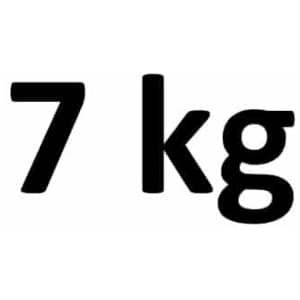 Vulgewicht 7 kg