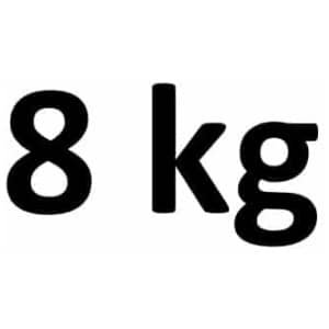 Vulgewicht 8 kg